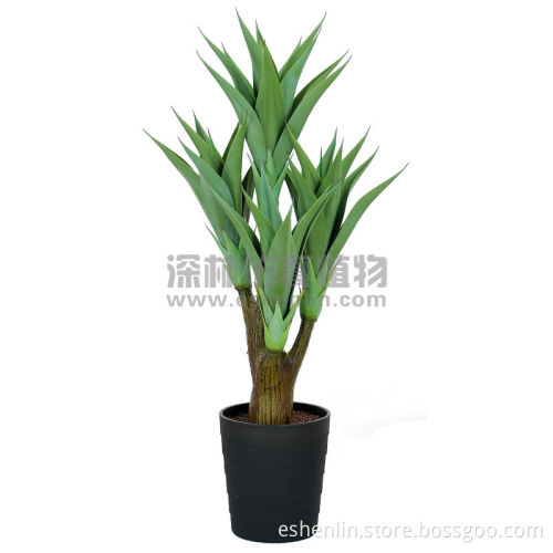 Best Sell artificial plant Mini Agave Americana